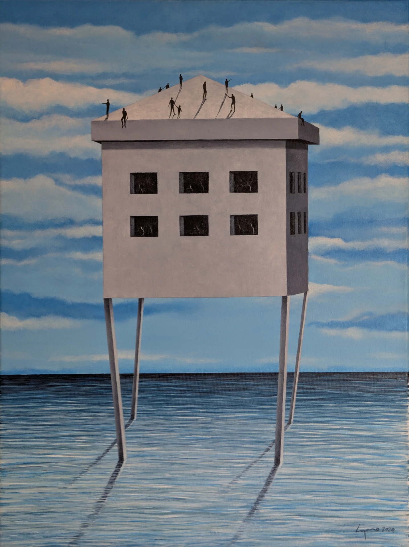 Isla - 24" by 18"