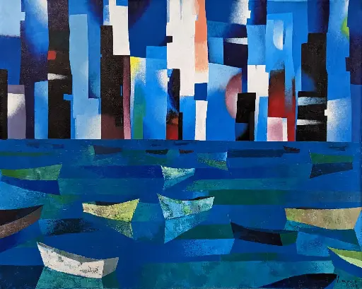 Ciudad Marina - 45.5" by 36"