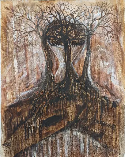 De la Serie Relojes de Arena - 39.5" by 31"