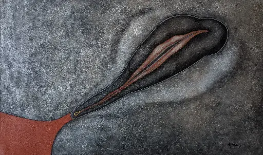 Demonio Alado Disfraza el Poderí­o - 49" by 29"