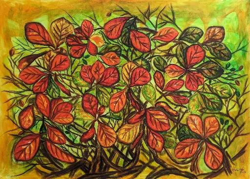 El Ocaso del Almendro - 54.5" by 41"