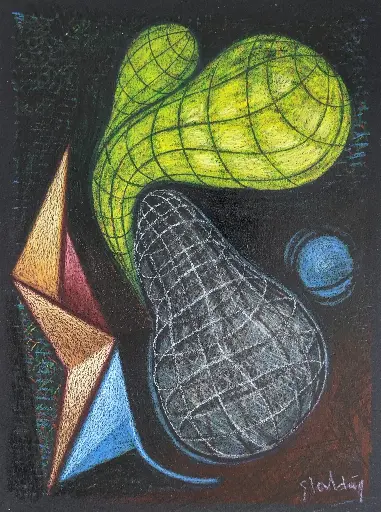 In Quarantine 16 - 12" by 9"