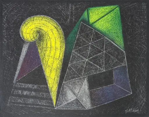 In Quarantine 17 - 14" by 11"