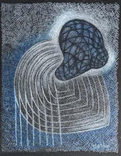 In Quarantine 2 - 14" by 11"
