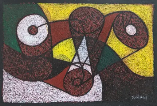 In Quarantine 20 -  18" by 12"