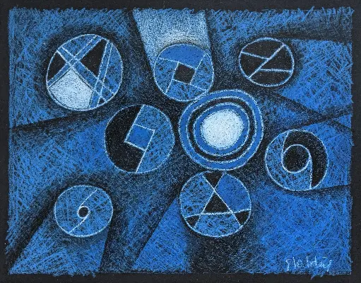 In Quarantine 21 - 14" by 11"