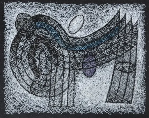 In Quarantine 28 - 14" by 11"