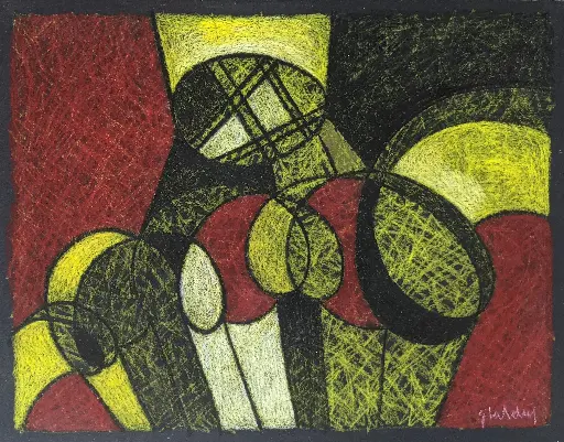 In Quarantine 29 - 14" by 11"