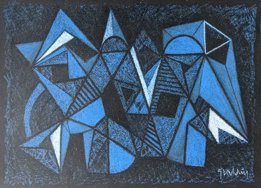 In Quarantine 3 -  18" by 12"