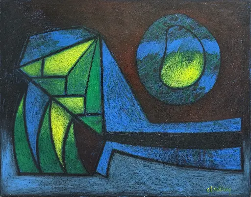 In Quarantine 43 - 14" by 11"