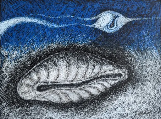 In Quarantine 53 - 12" by 9"