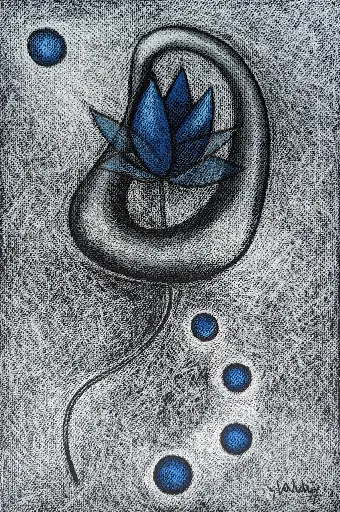 In Quarantine 59 - 18" by 12"