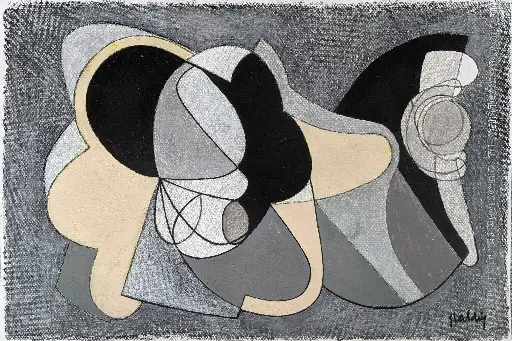 In Quarantine 7 -  18" by 12"
