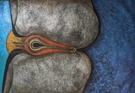 La Fuente que Humedece el Sueño - 47" by 32"