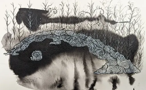 La Isla 1- 15" by 10"