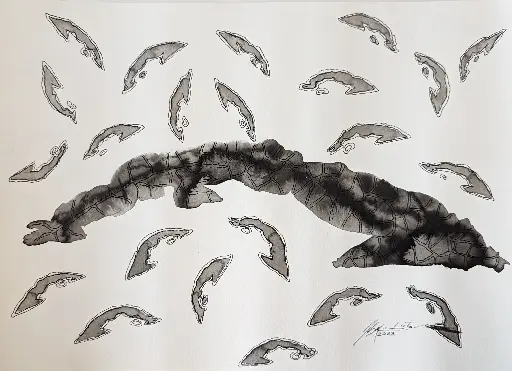 La Isla 4 - 15" by 11"