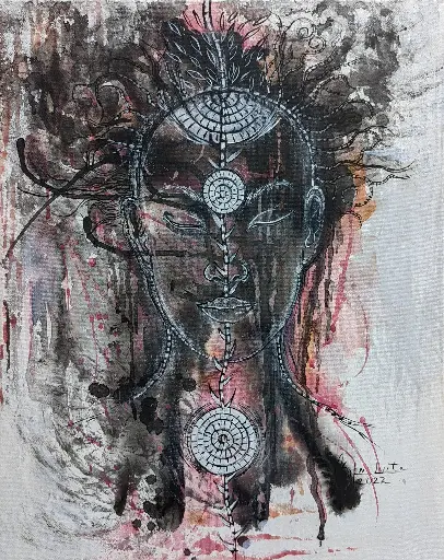 La Limpia de la Chacras 2 - 20" by 16"