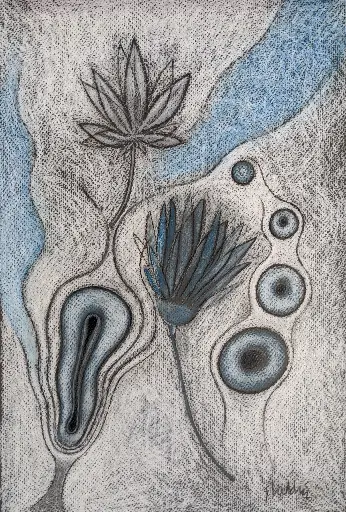 Tocada por la Flor -  18" by 12"
