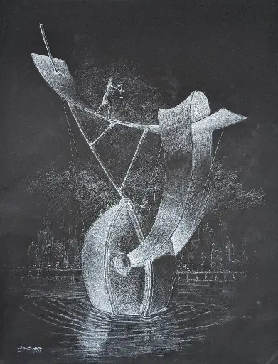 Travesiā #21 - 25.5" by 19.5"