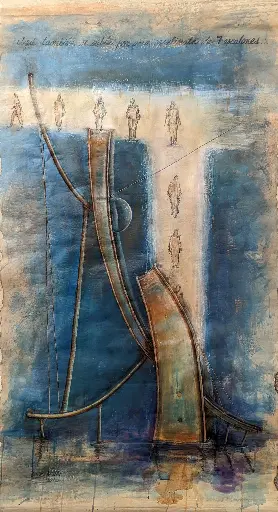 Travesiā N°5 - 64" by 35"