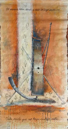 Travesiā N°6 - 63" by 34"