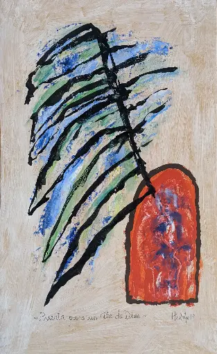 Una puerta para un ala de Dios - 19" by 11.5"