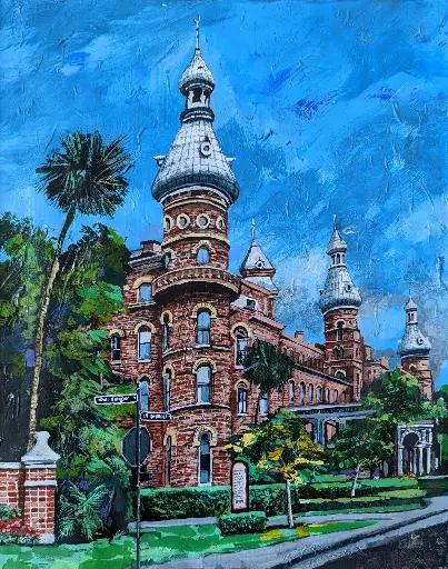 Universidad de Tampa - 20" by 16"