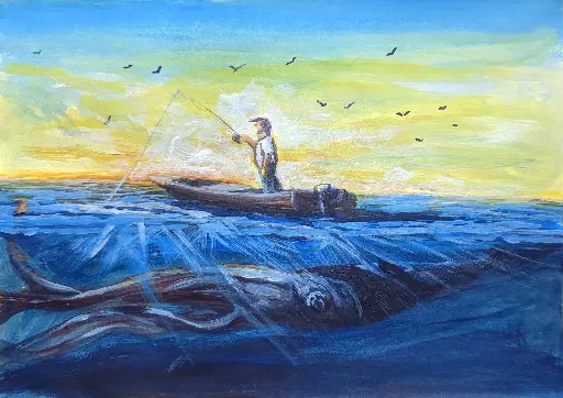 Untitled #2 - 11.5" by 8"