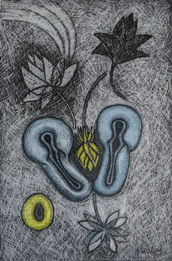 Untitled #4 - 18" by 12"