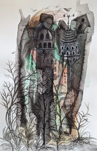Untitled 10 - 18" by 12"