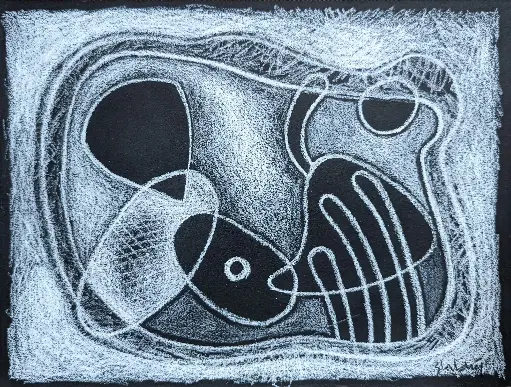 Visions 1 - 12" by 9"