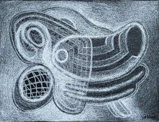 Visions 5 - 12" by 9"