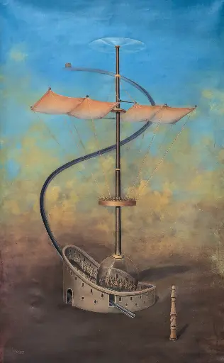 Jugando en Serio N°3 - 52" by 32"